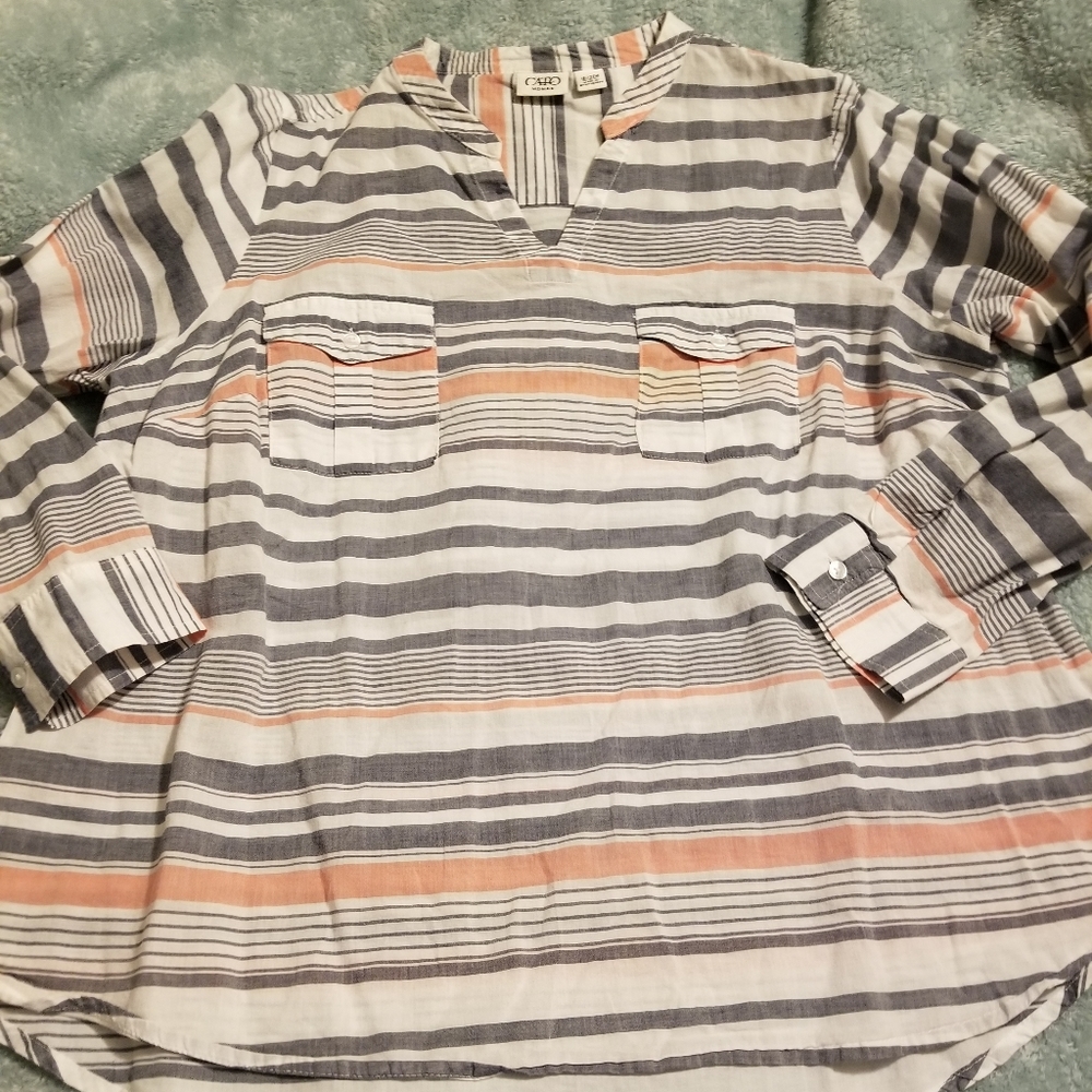 Cato striped tunic